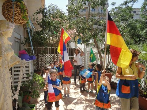 La journée des drapeaux du monde
